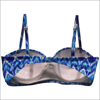 Heat Womens Bandeau Bikini Swimsuit Top D DD E F Cup - Womens