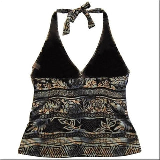 Heat Womens Halter Tankini Swimsuit Top S M L XL - Womens