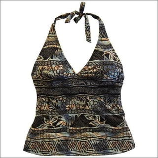 Heat Womens Halter Tankini Swimsuit Top S M L XL - Medium / Modern Tribe - Womens