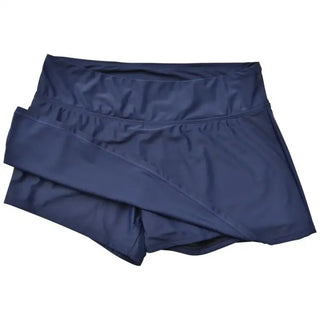 Navy blue skort from Heat Women’s Plus Size Skirtini Swim Skirt Swimsuit Bottoms