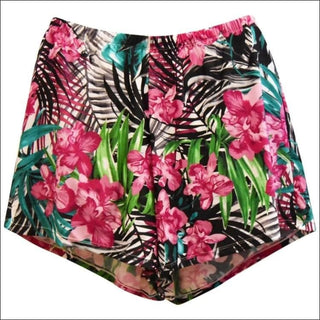 Heat Womens Plus Size Swim Shorts Shortini Separates 18W 20W 22W 24W - 18W / Tropical - Womens