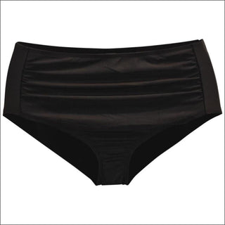 Heat Womens Swimsuit High Waisted Bikini Bottoms S M L XL - Small / Black - Womens