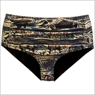 Heat Womens Swimsuit High Waisted Bikini Bottoms S M L XL - Small / Modern Tribe - Womens