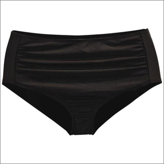 Heat Womens Swimsuit High Waisted Bikini Bottoms S M L XL - Small / Black - Womens