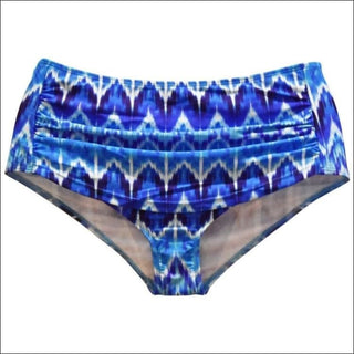 Heat Womens Swimsuit High Waisted Bikini Bottoms S M L XL - Small / Rhythm and Blues - Womens