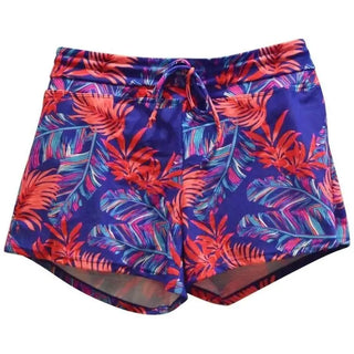 Floral print drawstring shorts from Heat Women’s Swimsuit Separates Swim Shorts collection