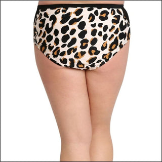 Lysa Plus Extended Sizes Mimi Cheetah Mesh 2 Piece Swimsuit Set 0X 1X 2X 3X - Swimsuits