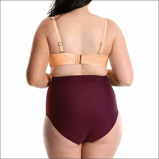 Lysa Womens Plus Size Carly Twist Front One Piece Swimsuit 0X 1X 2X 3X - Swimsuits