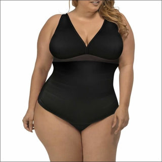 Lysa Womens Plus Size Mariah Tankini Bikini Swimsuit 2pc Set 0X 1X 2X 3X - 0X (14/16) / Black - Swimsuits