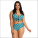 Teal Polka Dot