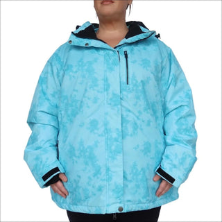 Snow Country Outerwear Women’s Plus Size Bevel Insulated Winter Snow Ski Jacket 1X-6X