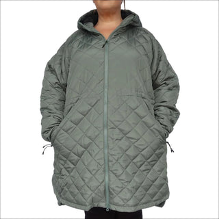 Snow Country Outerwear Women's Plus Size Quilted Savvy Long Jacket 1X-6X