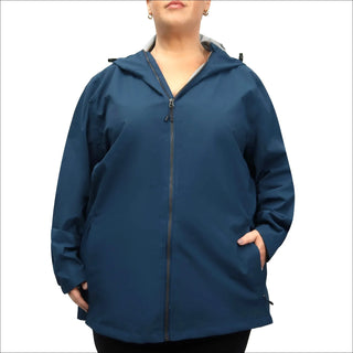 Women’s Plus Size Camden Waterproof 1X-6X Windbreaker Rain Jacket