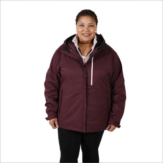 Women’s Plus Size 1X-6X Winter Down Alternative 3in1 Coat Jacket Snow Country Outerwear Alps