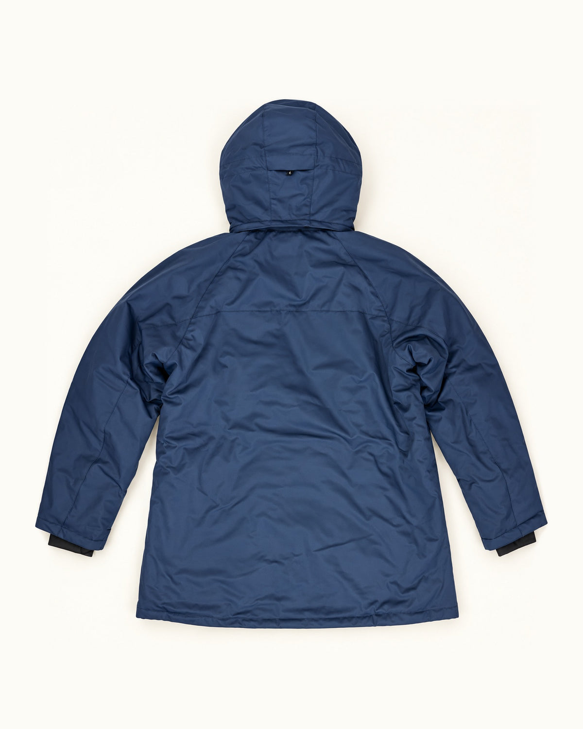 Navy Siberian III insulated soft shell jacket from Snow Country Outerwear Mens Big and Tall, flat lay back, 2XL to 7XL regular and tall