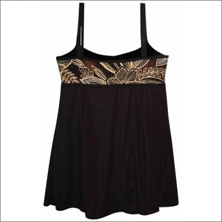 NWSC Womens Plus Size Empire Waist Swimdress Swimsuit 18 20 22 24 W - Womens