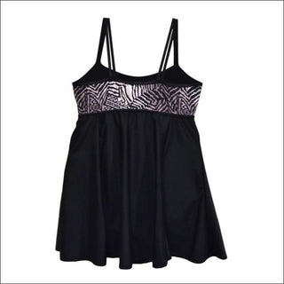 NWSC Womens Plus Size Empire Waist Swimdress Swimsuit 18 20 22 24 W - Womens