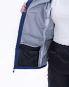Plus size 804 rain jacket blue 6