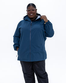 Women's Plus Size Rain Jacket - The Camden - 1X-6X