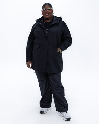 Plus size berwick rain jacket black 3
