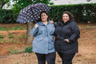 Plus size berwick rain jacket lifestyle 2 all-groups