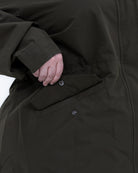 Plus size berwick rain jacket olive 8