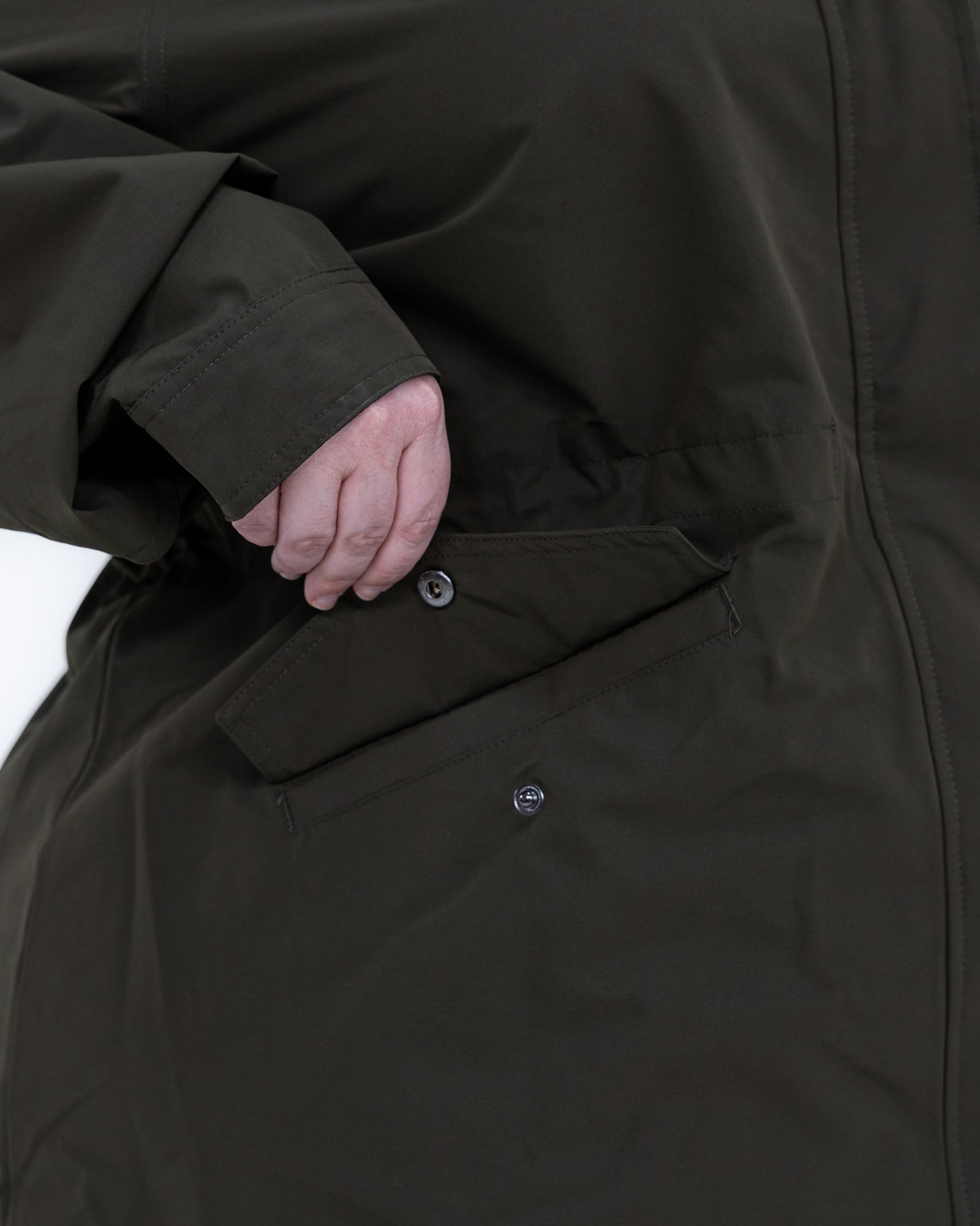 Plus size berwick rain jacket olive 8