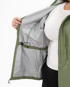 Plus size mystique rain jacket sage 12