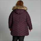 Snow Country Outerwear Women's Plus Size 1X-6X Axtell Parka Hooded Winter Coat Jacket