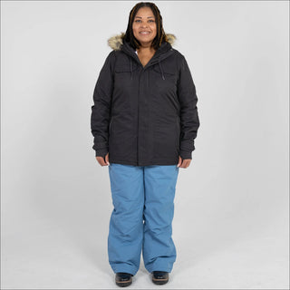 Snow Country Outerwear Women’s Plus Size Uptown Winter Parka Ski Coat Jacket 1X-3X CLEARANCE
