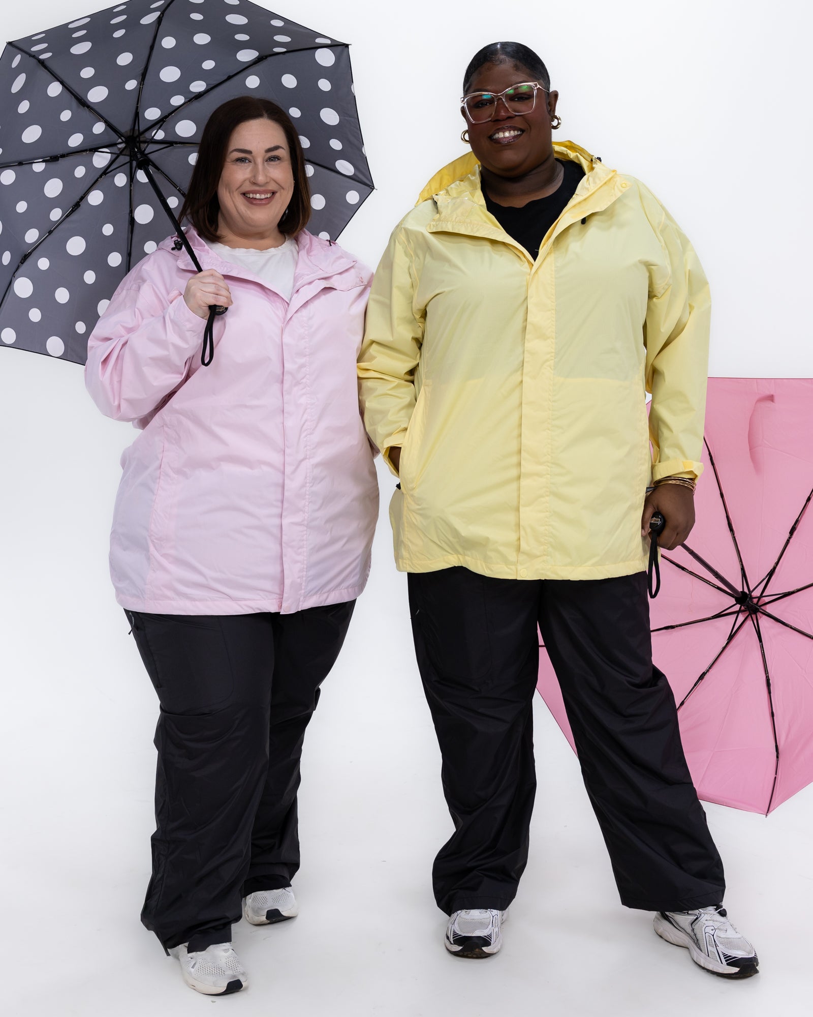 Plus size pod rain jacket pair 2 all-groups