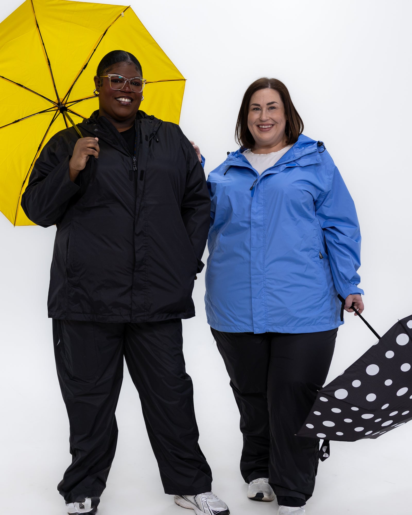 Plus size pod rain jacket pair 4 all-groups