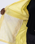 Plus size pod rain jacket yellow 7