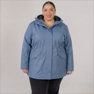 Women's Plus Size Rain Jacket & Trench Coat - The Berwick - Spring & Fall 1X-6X