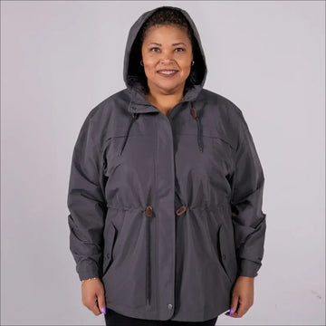 Women's Plus Size Rain Jacket 1X-6X | The Manchester – Snow