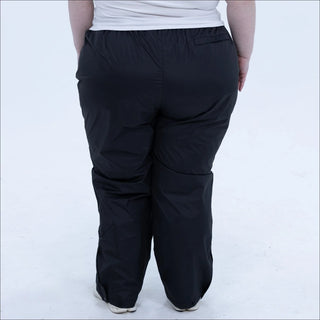 Plus Size Women's Packable Rain pants 1X-6X Regular, Tall and Short Length
