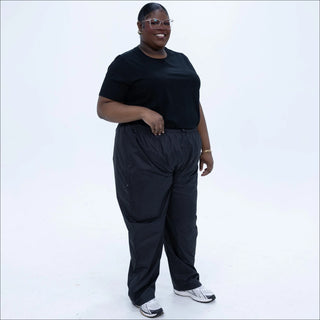 Plus Size Women's Packable Rain pants 1X-6X Regular, Tall and Short Length