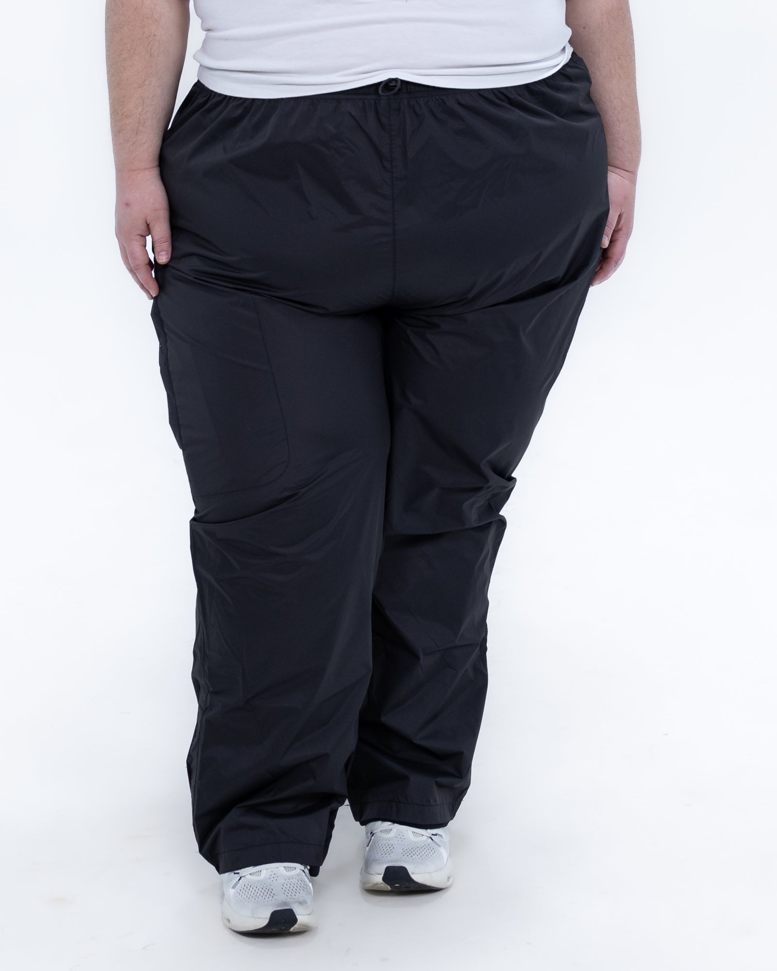 Plus size rain pants black 2