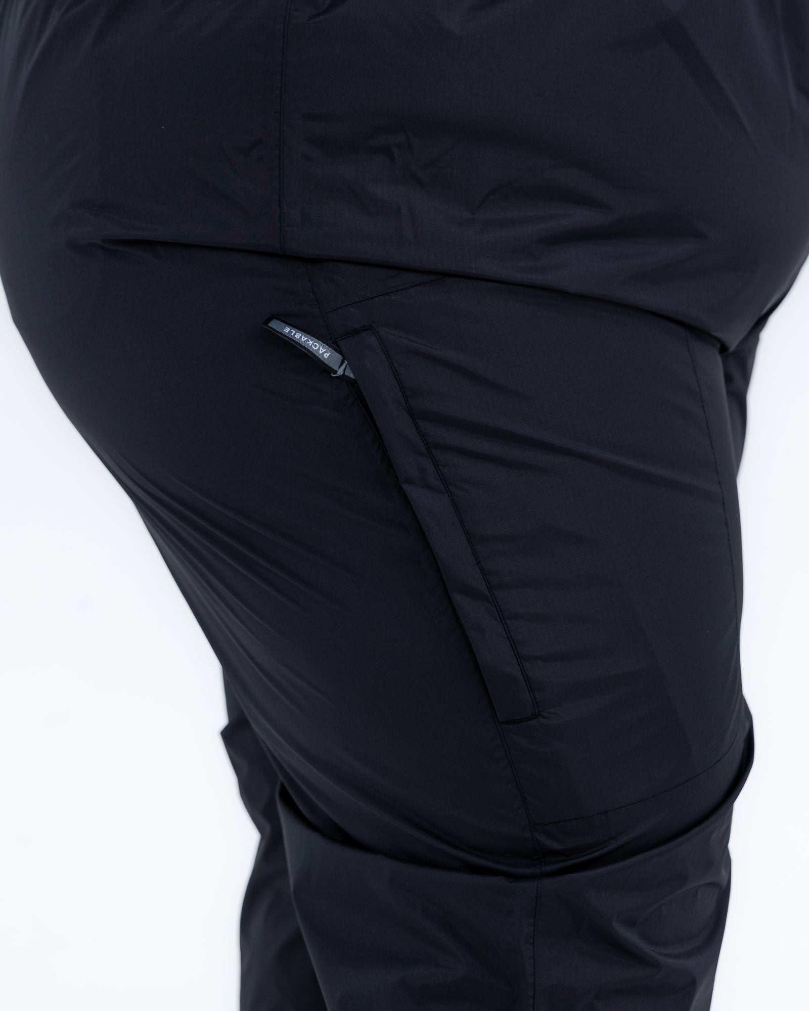 Plus size rain pants black 5
