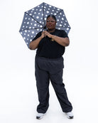 Plus size rain pants black 9