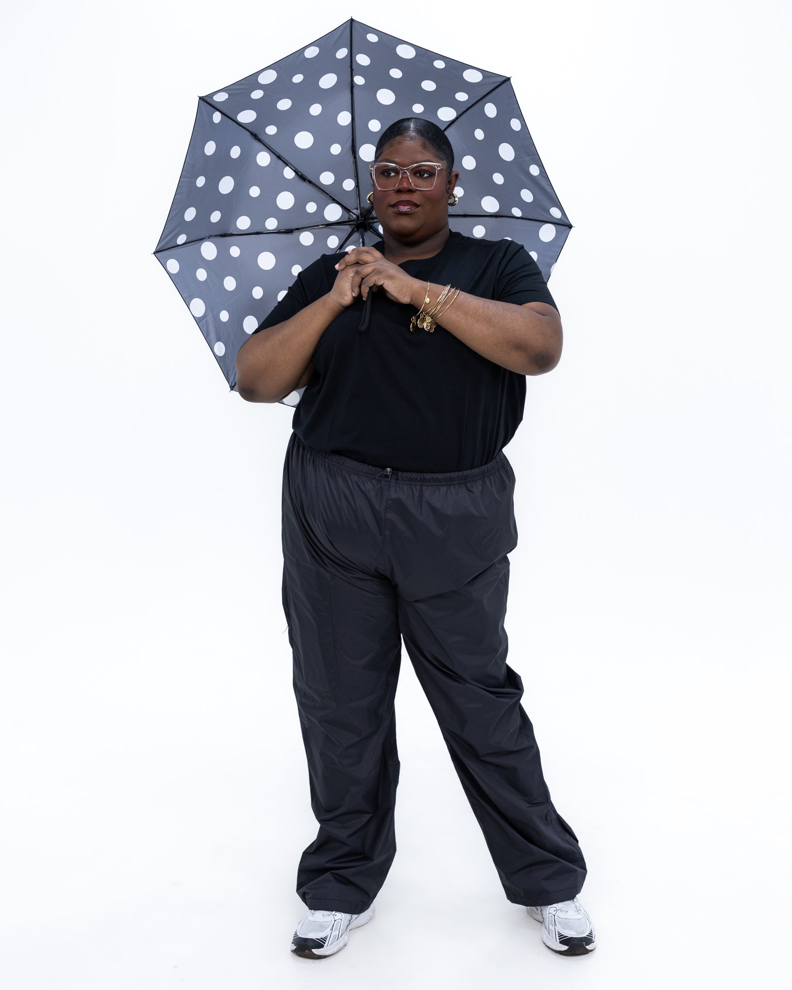 Plus size rain pants black 9