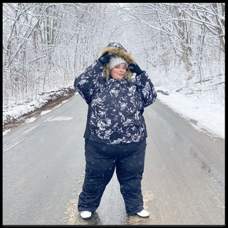 Plus size top ski wear