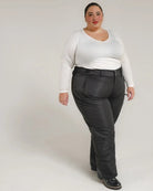 Black snow pants from Snow Country Outerwear Women’s Plus Size Insulated Ski collection