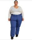 Blue snow pants from Snow Country Outerwear Women’s Plus Size Insulated Ski Pants