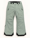 Green Lily women's plus size insulated ski pants, sizes 1X to 6X, flat lay, front