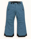 Peacock women's plus size insulated ski pants, sizes 1X to 6X, flat lay, front