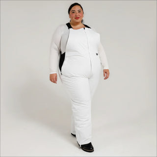 Snow Country Outerwear Women’s Plus Size 1X-6X Ski Snow Bibs Vertex Higher Front