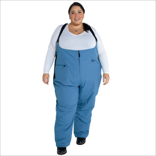 Snow Country Outerwear Women’s Plus Size 1X-6X Vertex Winter Snow Ski Bibs Overalls Regular Short Tall