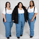 Snow Country Outerwear Women’s Plus Size 1X-6X Vertex Winter Snow Ski Bibs Overalls Regular Short Tall