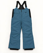 Peacock women's plus size Vertex snow bib overalls, sizes 1X to 6X, flat lay, front